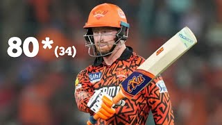 Heinrich Klassen Batting 80 34 Highlights IPL 2024 SRH vs MI Match Highlights Heinrich Klassen [upl. by Tamara]