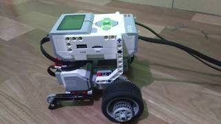 LEGO EV3 MINDSTORMS quotCar Controllerquot with Touch Sensor [upl. by Kallman]