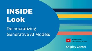 Inside Look Democratizing Generative AI Models [upl. by Slifka780]