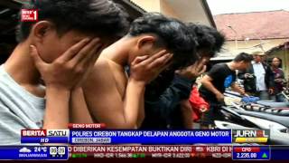 8 Anggota Genk Motor di Cirebon Diciduk [upl. by Rocky]