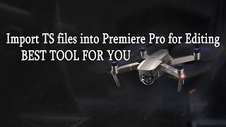 Import TS files into Premiere Pro for Editing [upl. by Amek]