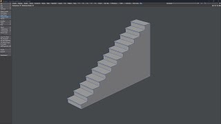 LightWave plugin  Colkai Stairbuilder [upl. by Enorahs798]