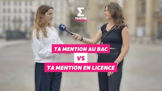 Ta mention au bac VS Ta note en licence [upl. by Ahsiuqram]