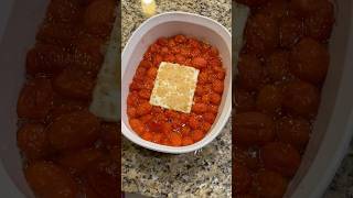 Making tomato and feta pasta 🍅🍅🧀🧀 pasta pastadishes fetacheesepasta easyrecipe food [upl. by Hameean]