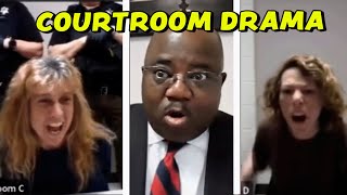 Crazy Court OUTTAKES Compiled From Our Cutting Room Floor Enjoy [upl. by Esilahs470]