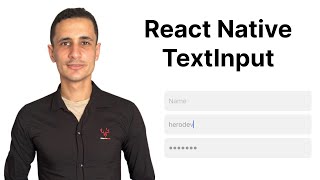 How to create custom TextInput in React Native [upl. by Marybella]