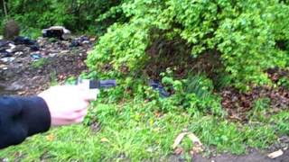 Shooting derringer 22 Flobert 6mm gun [upl. by Asilim]