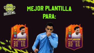 Mejor Plantilla para Hacer a Felipe Anderson Headliner 😲😲😲Fifa 22 Ultimate Team [upl. by Power]