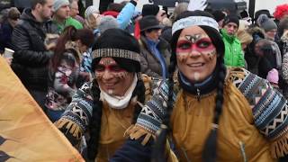 Faschingsumzug 2018 in Fischen im Allgäu [upl. by Ellinej]