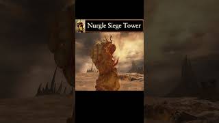 When the Undivided Chaos Warrior use Nurgle Siege Tower for the First Time [upl. by Agnot]