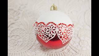 57 DIY of Christmas balls ornaments  design and decoration ideas [upl. by Anneuq]