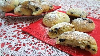 Ricetta biscotti di ricotta e gocce di cioccolato [upl. by Gilpin]