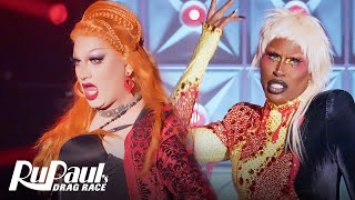 Jinkx Monsoon amp Shea Couleé’s “Judas” Lip Sync 🙏 RuPaul’s Drag Race All Stars 7 [upl. by Revkah]