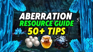 The Ultimate Aberration Resource Guide 50 TipsLocations Ark Survival Ascended [upl. by Malha39]