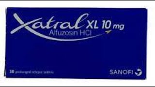 Uroxatral Alfuzosin used to improve urination in men with benign prostatic hyperplasia enlarged pro [upl. by Neumark455]