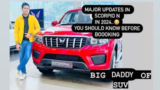 Latest Updates Scorpio N 2024 mahindra mahindrascorpion scorpion scorpioclassic2022 [upl. by Hanavas743]