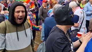 Children Forced to Enjoy Pride Festival of Sexual Liberation [upl. by Eiramyelhsa270]