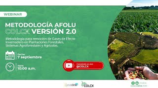 Webinar Metodología AFOLU ColCX Versión 20 [upl. by Currey]