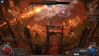 Ice Sorc lvl 37 vs Ignagduk The Bog Witch  Path of Exile 2 [upl. by Ecinrev]