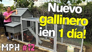 Cómo CONSTRUIR un GALLINERO de madera en tu huerto ¡en solo UN DÍA [upl. by Clifford312]