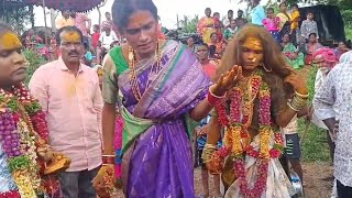 veluminedu Pavani bonam yellamma durgamma sigam kolupu at Nikki bonam gudi pandaga watch full video [upl. by Frick]