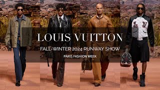 LOUIS VUITTON Desfile OtoñoInvierno 2024 en la semana de la moda de París [upl. by Nissy]