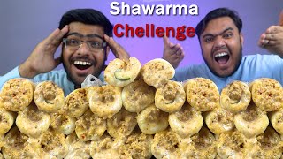 Mountain of Shawarma Challenge 😋 [upl. by Cyndia]