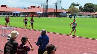 800m U18 Men Final ANQ Championships Townsville 2729 September 2024 [upl. by Killy]