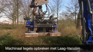 Machinaal tegels reinigen met de tegelwasser [upl. by Nadine]