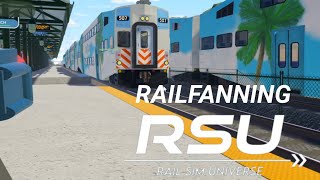 Rail Sim Universe Railfannin At Deerfield Beach [upl. by Oregolac]