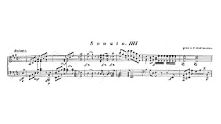 ETA Hoffmann – Piano Sonata No1 in A major [upl. by Fiske]