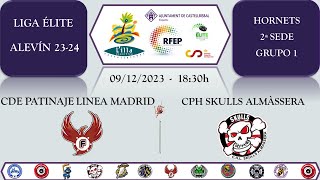 CDE PATINAJE LINEA MADRID ​VS​ CPH SKULLS ALMÀSSERA [upl. by Anatlus]