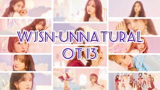 ［correct］How would WJSN우주소녀 OT13 sing “UNNATURAL”  line distribution [upl. by Flavio]