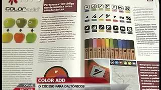 COLOR ADD  O CÓDIGO PARA DALTÓNICOS  RTV [upl. by Ilera]