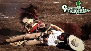 Los Riesgos en la Charreria  PIALES EN EL LIENZO  9 Campeonato de la Sierra Tapalpa 2022 [upl. by Bunni]