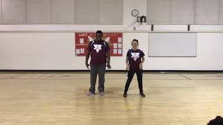 Here Comes Santa Claus Trap Remix  Alyssa and Johnathan Choreography [upl. by Tibbitts]