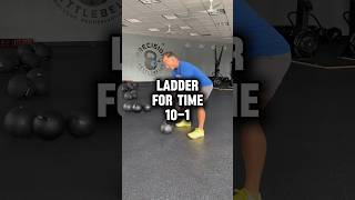 Kettlebell Ladder Workout For Time kettlebellworkout [upl. by Gertrud]