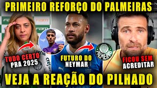 LEILA FALOU ISSO SOBRE O NEYMAR  É INFORMAÇÃO PILHADO ASSUSTADO COM O NOVO REFORÇO DO PALMEIRAS [upl. by Chip]