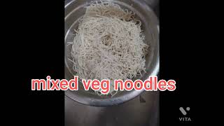 mixed veg noodles food indochinese recipe noodlesrecipe pls subscribe like and share [upl. by Siubhan]