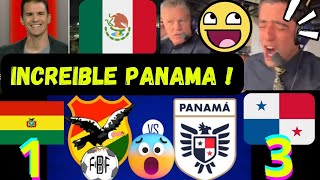 MEXICANOS ENLOQUECEN X PANAMA  FUERON MEJORES QUE NOSOTROS GRAN NIVEL  PANAMA VS BOLIVIA [upl. by Erika]