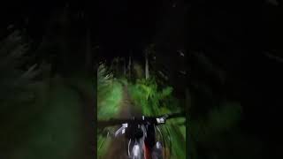 MTB Trails at night in darkness [upl. by Ayarahs757]