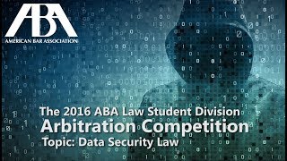 2016 ABA Arbitration Competition [upl. by Harlin]