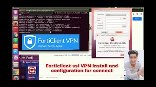 Forticlient SSL VPN install  configure for connect VPN [upl. by Moria884]