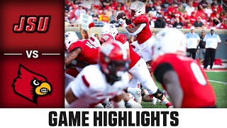 Jacksonville State vs Louisville Game Highlights  2024 ACC Football [upl. by Beacham]