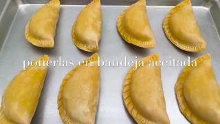 Como hornear empanadas Empanadillas Argentina Puerto Rico [upl. by Snashall349]