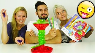 KATHI vs KAAN vs NINA Murmelmikado  Wer sammelt der verliert Spiel mit mir Kinderspielzeuge [upl. by Chap]