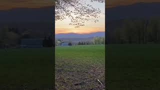 Berkshire Mountains Sunset hiking berkshires mountains massachusetts [upl. by Chrysler471]