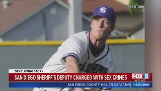 San Diego Sheriff’s Deputy Arrested On Child Molestation Charges [upl. by Thekla]