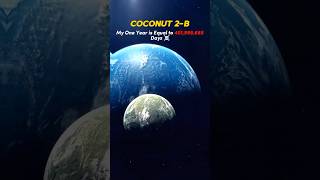 Earth Vs Black Hole Vs Coconut 2b Year 🥥 sun space universe shorts [upl. by Dorweiler]