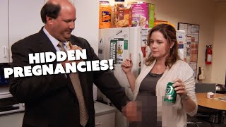 All of the Hidden Pregnancies on The Office  Comedy Bites [upl. by Whitnell]